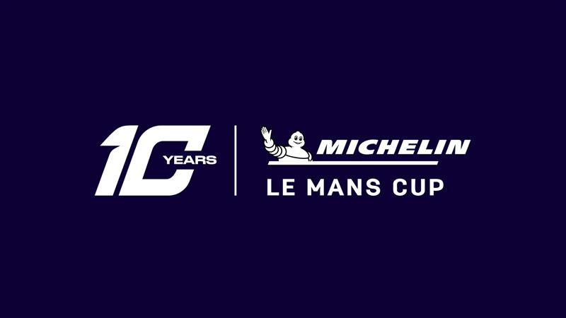 The New 10 Years of the Michelin Le Mans Cup Logo Revealed at Le Mans