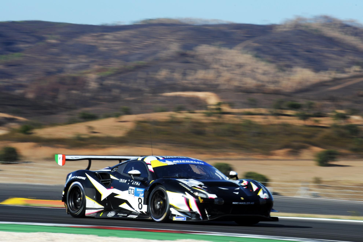 2021 MLMC GT3 Titles Split with Iron Lynx and Nicolas Leutwiler Celebrating Victory