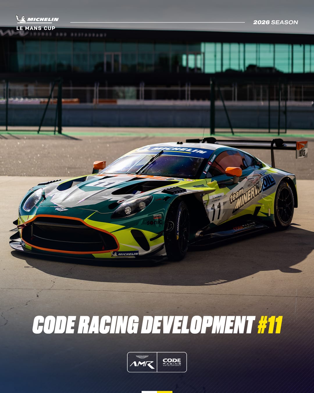 From race wins to title ambitions. @coderacingdevelopment is back in GT3! 👊 After tasting victory in