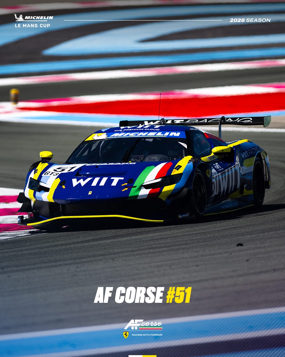The GT champions are back on the grid. @afcorse_official is ready to take on the 2026 season! 👑 Defe